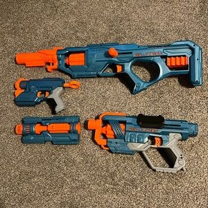 NERF Elite 2.0 Foam Dart Gun Toy Bundle